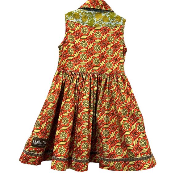 Matilda Jane Serendipity 'Laverne' Girls Dress, Mixed Prints, 4 - Picture 2 of 8